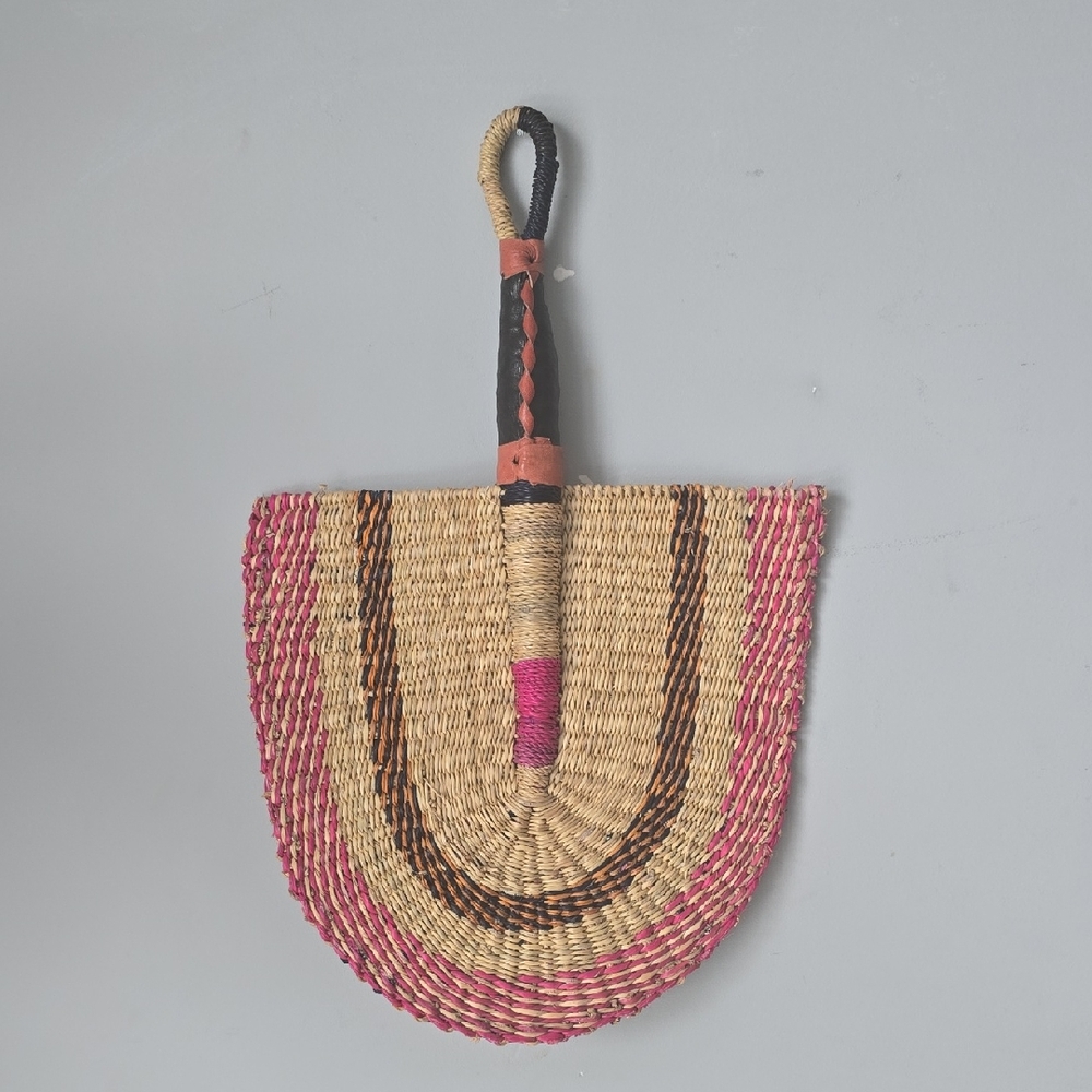 Handwoven African Wall Fans